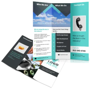 8.5 x 11 Brochure Printing bulk