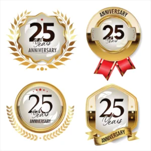 Anniversary Seals bulk