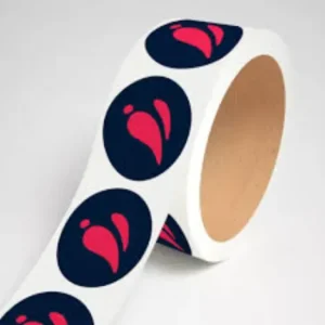 Circle Paper Roll Labels Bulk