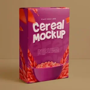 Custom Cardboard Cereal Boxes Bulk