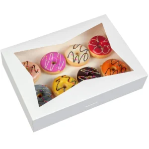 Donut Box With Window Bulk