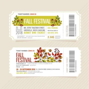 Festival Ticket bulk