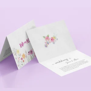 Folded Greeting Card bulk