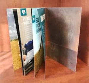 Folder with Stitched Inserts