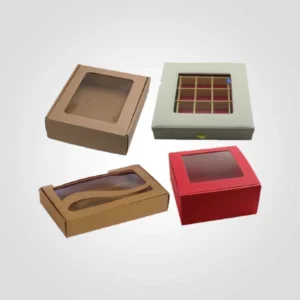 Hot Foiling Box with Window bulk