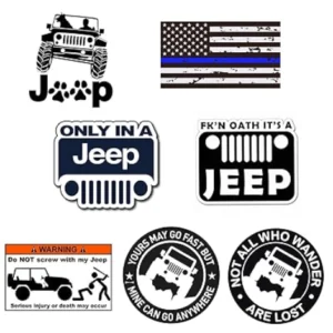 Jeep Bumper Stickers bulk