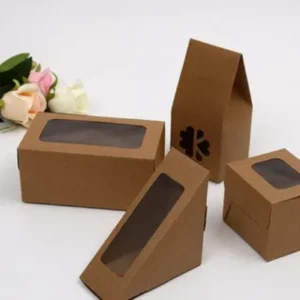 Kraft Box With Window Bulk