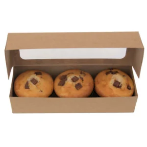 Kraft Muffin Box Mulk