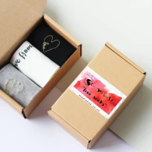 Personalized Socks Boxes Bulk