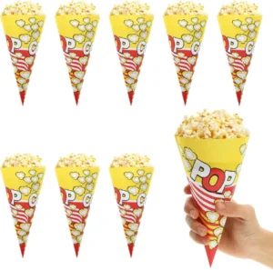Popcorn Paper Cone Bulk