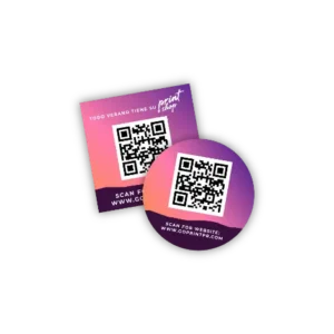 QR Code Stickers Bulk