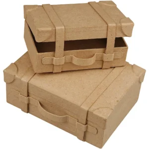 Suitcase Box with Handle bulk