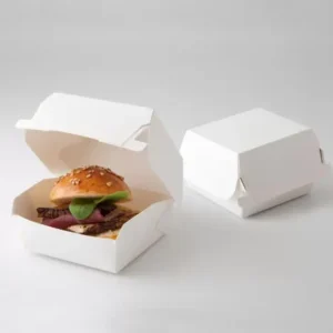 White Burger Boxes Bulk