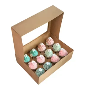 cupcake box with insert Bulk