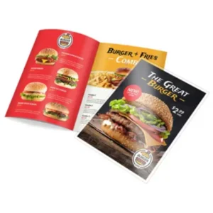 restaurant menu printing BULK