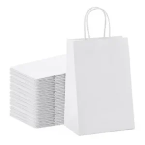 white paper bags bulk