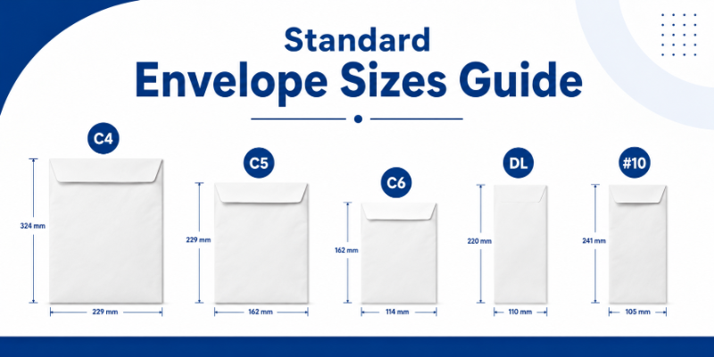 Standard Envelope Sizes Guide